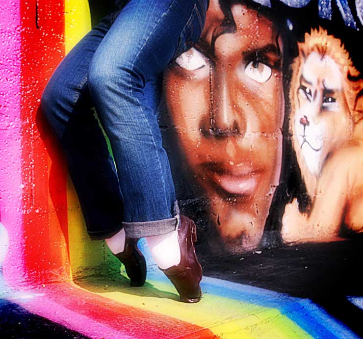 Brooklyn-Street-Art-copyright-Shygun-and-Keflione-michael-jackson-picture-dance-2