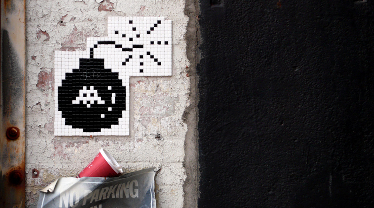 Invader in New York (photo © Jaime Rojo)