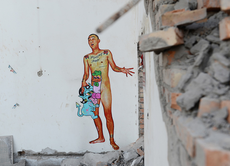 Art modeling nude in Beijing