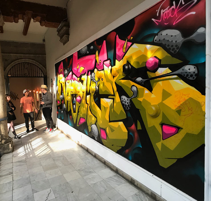 DIYthinker Teotihuacan Sintagma Mexico Graffiti Photo Frame Exhibition Display Art Desktop Painting