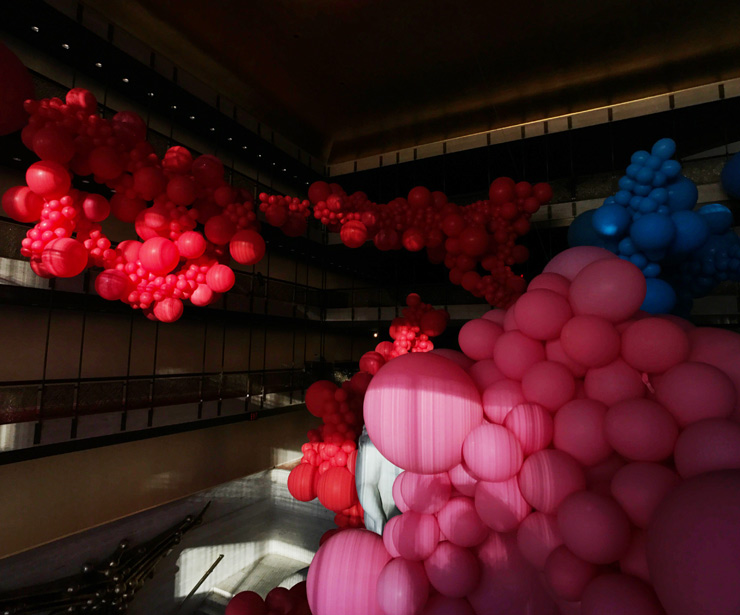 Trippy Clusters Of Inflated Dna At The Nyc Ballet Jihan Zencirli Aka 