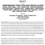 Black Rat Projects Presents: “ROA and Print Making Today” (London, U.K.)