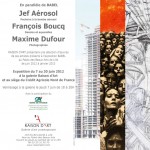 Galerie Raison d’Art Presents: “En parallèle de BABEL” A Group Show Including Jef Aerosol (Lille, France)