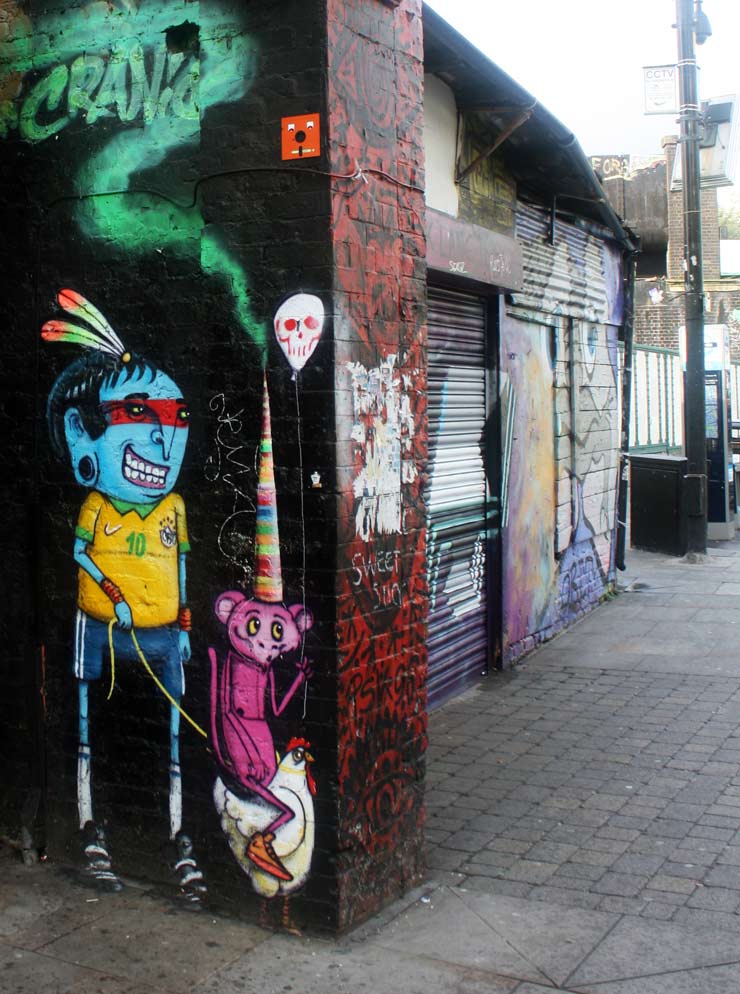 Eye on London Street Art : Spencer Elzey in Europe : Brooklyn Street Art