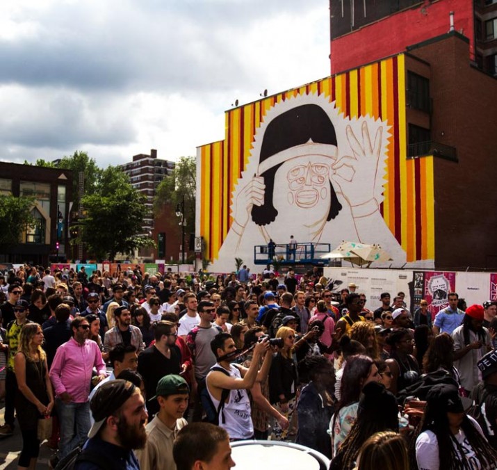 Mural Montreal Festival Day 3 Brooklyn Street Art
