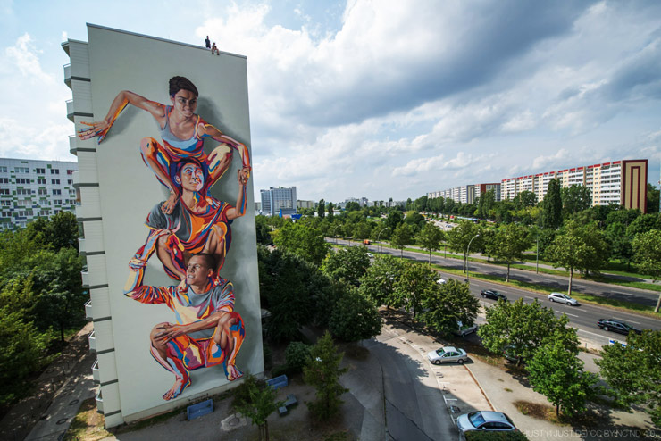 JBAK in Berlin, a 32 Meter Human Totem and How it Got There
