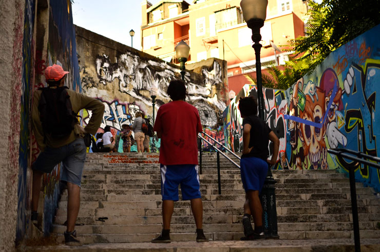 Cane Morto Spray and Roll for 60 Days In Lisbon | Brooklyn Street Art