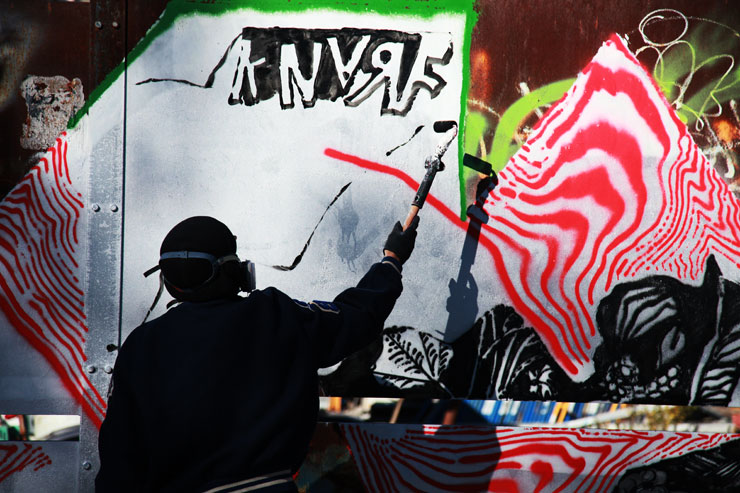 Hot KNARF Pushes a Graffuturist Organic Edge in BK
