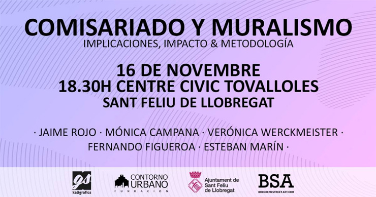 BSA in Barcelona for Fundacion Contorno Urbano “Mural Salut”