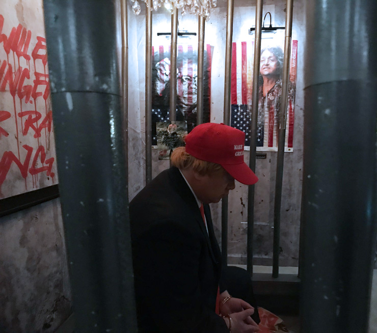 INDECLINE Mounts “People’s Prison” Inside Trump Hotel