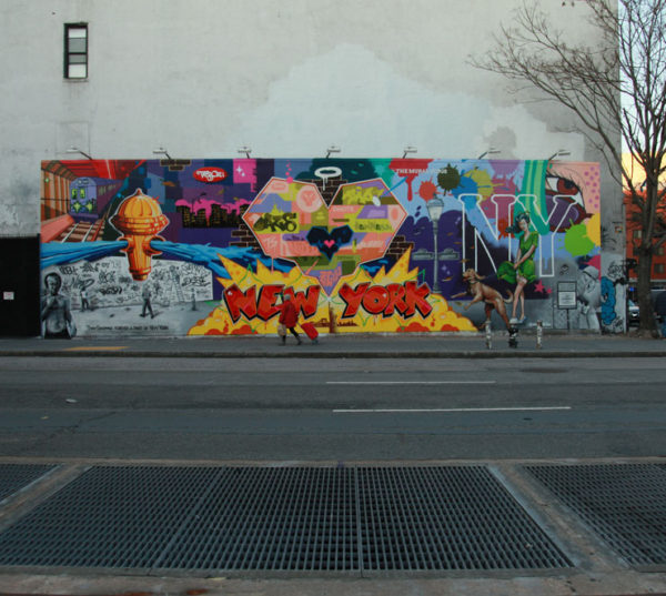 Mural Kings Tats Cru At The Houston/Bowery Wall Brooklyn Street Art