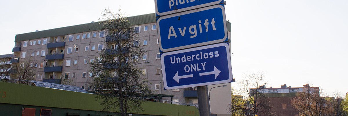 Vlady: “Segregation” Street Sign Campaign in Stockholm