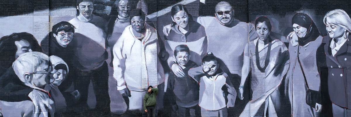 Thankful For Immigrants: Manolo Mesa paints Unity, Equality, and Inclusion in  Pennsylvania