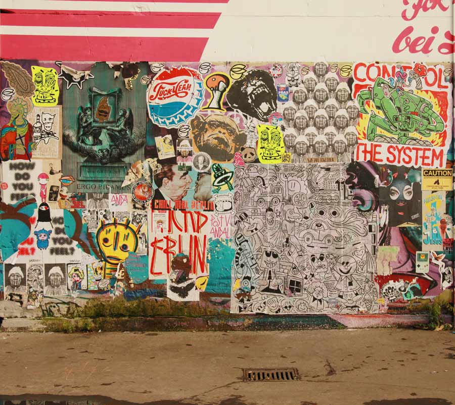 Farbe Graffiti Streetart New York HILDEN Design JOllify Aufkleber