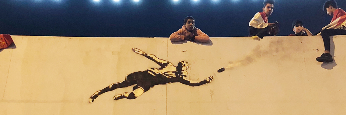 Stencils of Protest: Street Artist Sajjad Abbas and Youthful Voices of Baghdad