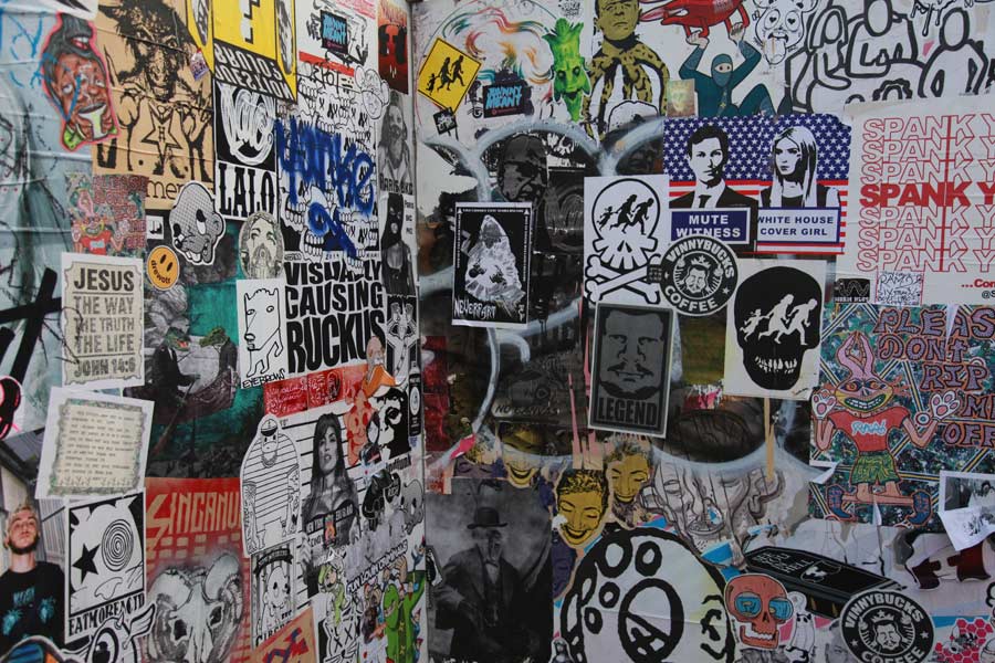 Stickers: One Quick Slap And You Are Done! | Brooklyn Street Art