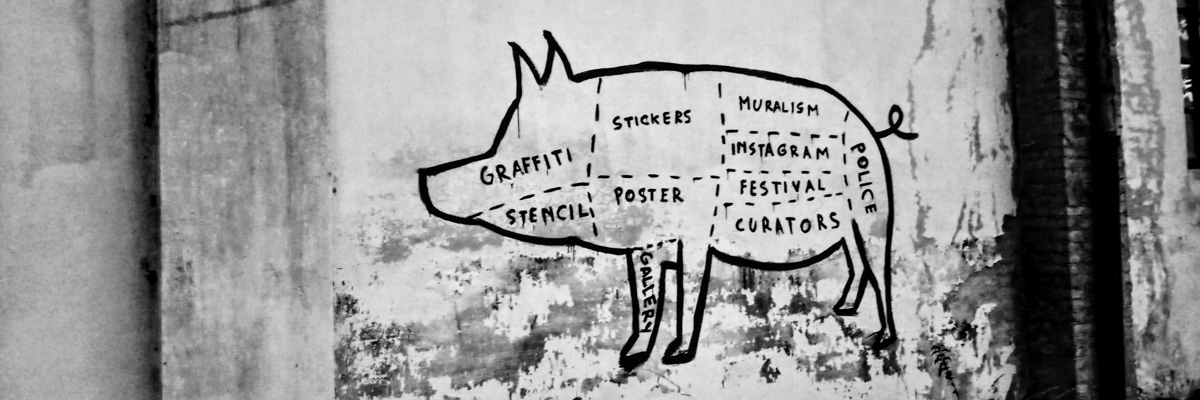 Elfo’s Neo-Dada Butchering Diagram in Turin