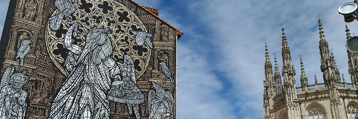 Monkey Bird: “L’ouvreur de Chemins” Celebrates a Cathedral’s 800th in Spain