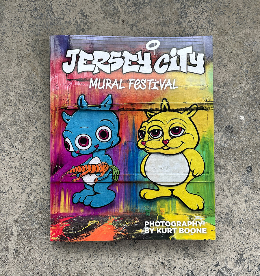 Kurt Boone Shares the Jersey City Mural Festival in Print