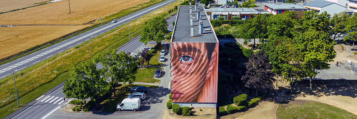 Jorge Rodríguez-Gerada: “Outsight” at Festival d’art Urbain de Laon