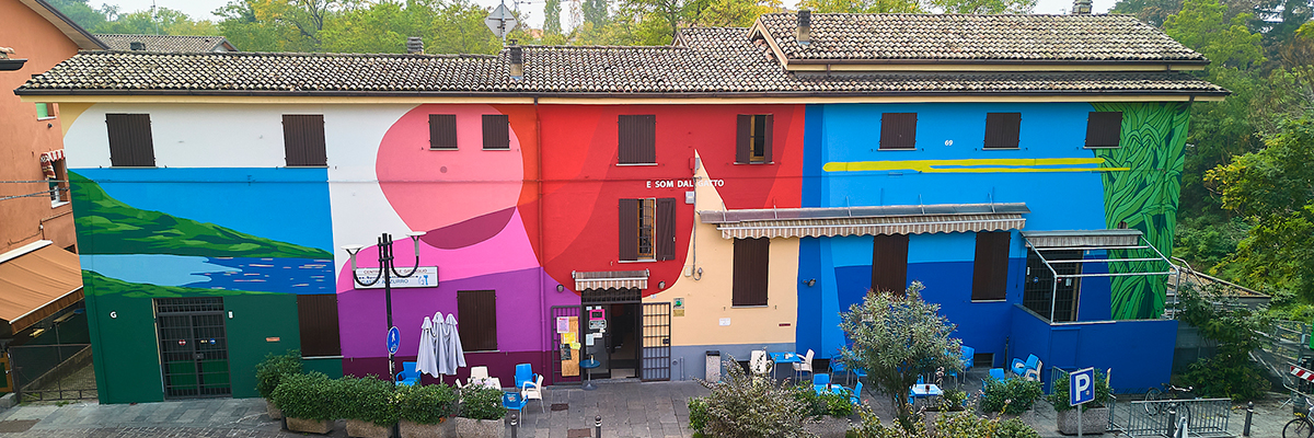 Abstract Interpretation of Community by Giulio Vesprini in Reggio Emilia, Italy