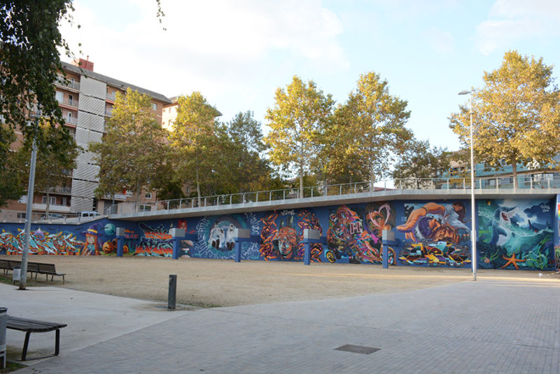 “Full Colors” Fest in Rubi, Spain Sports 30 Graffiti/Street Artists ...