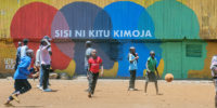 Martha Cooper and Seth in Kibera. Kenya: Part 2 / “We Are One”